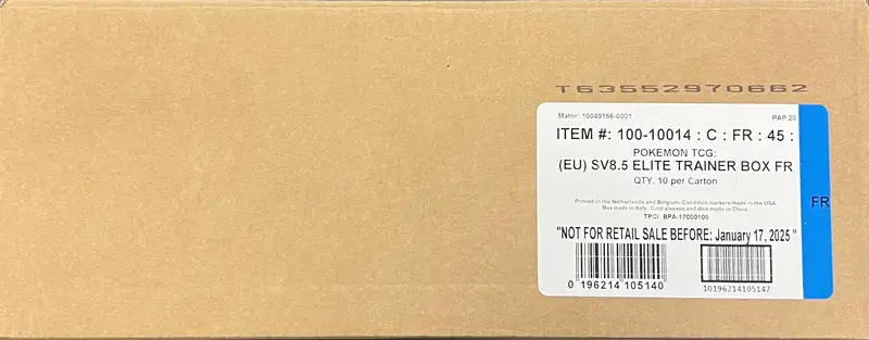 Case ETB EV8.5 Evolutions Prismatiques