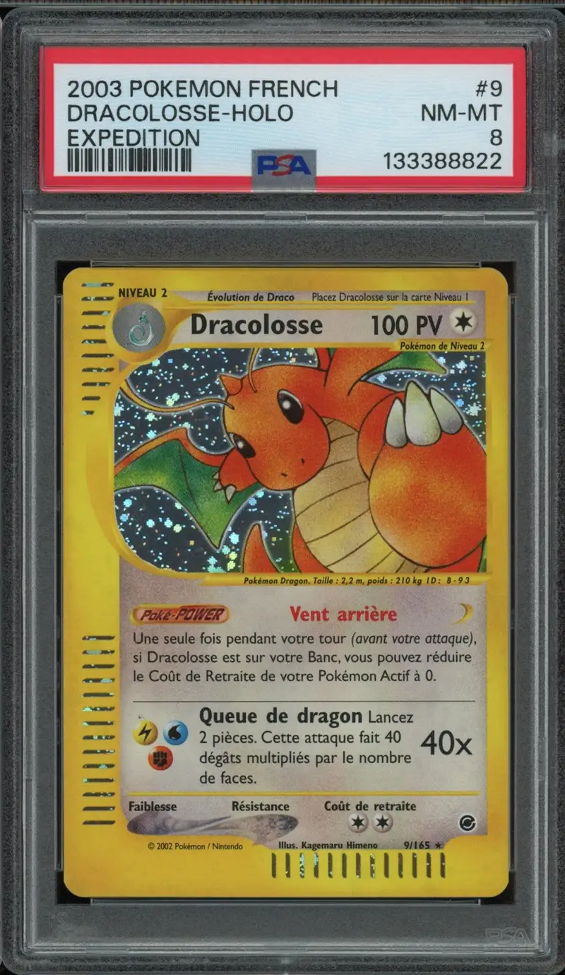 PSA 8 Dracolosse Holo