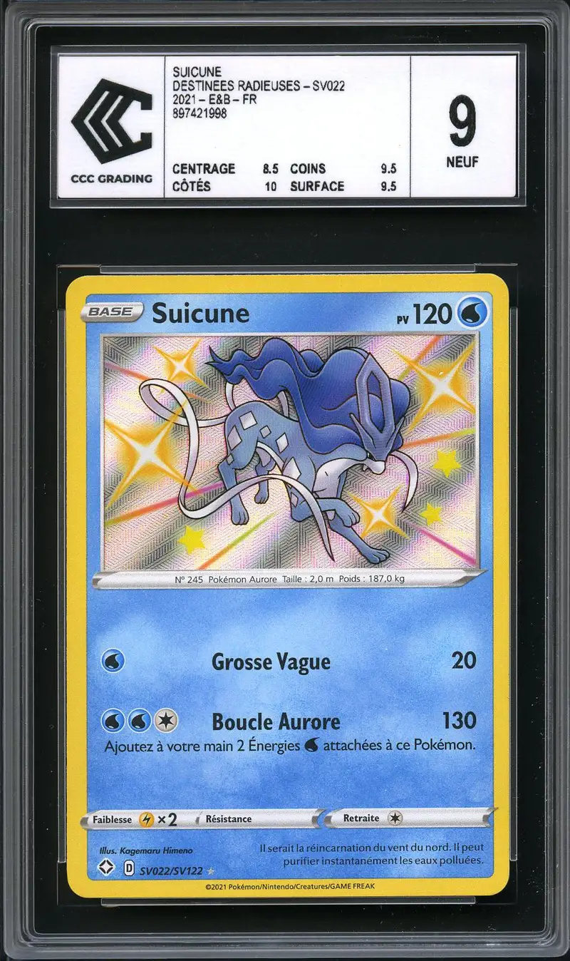 CCC 9 Suicune Holo