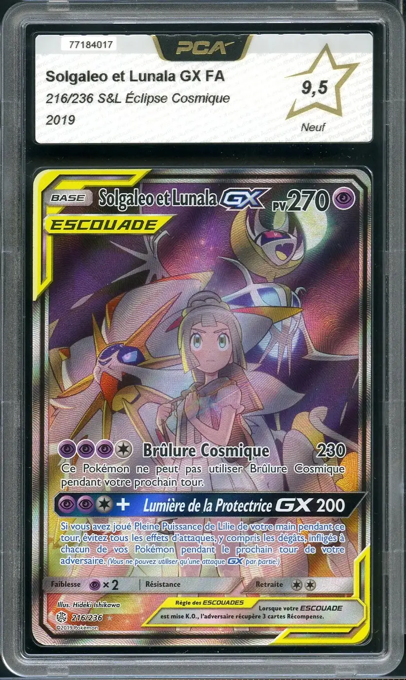 PCA 9.5 Solgaleo et Lunala Gx