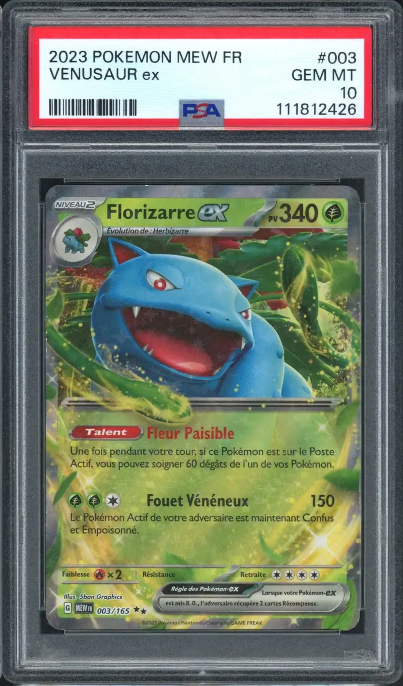 PSA 10 Florizarre Ex