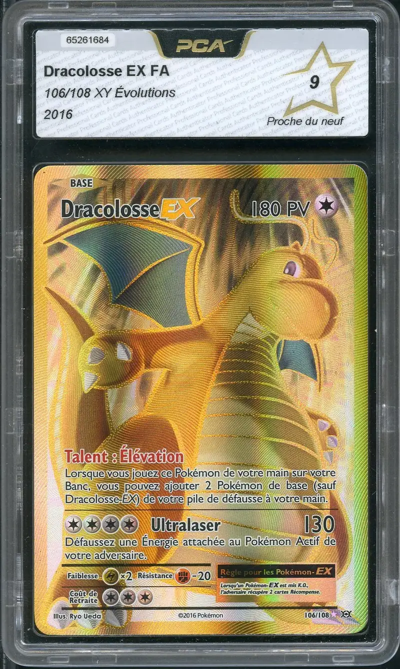 PCA 9 Dracolosse Ex Gold