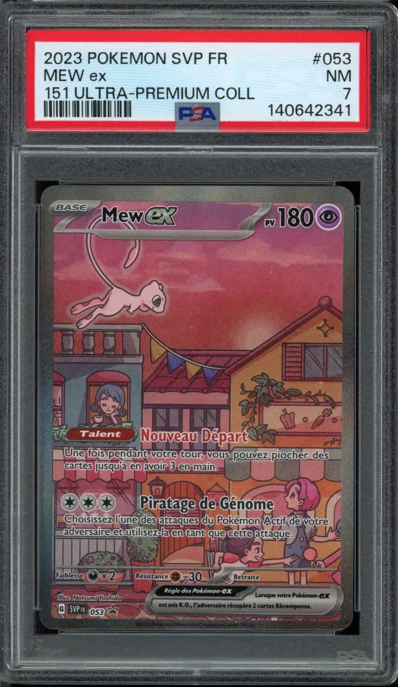 PSA 7 Mew Ex