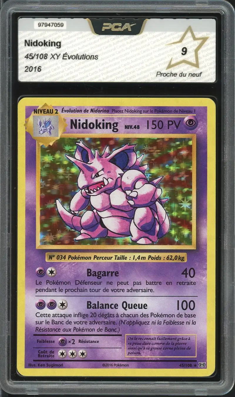 PCA 9 Nidoking Holo
