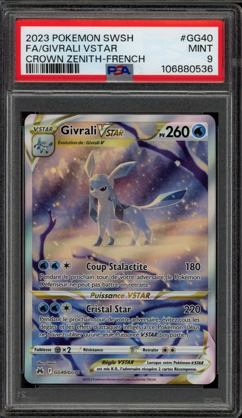 PSA 9 Givrali VStar