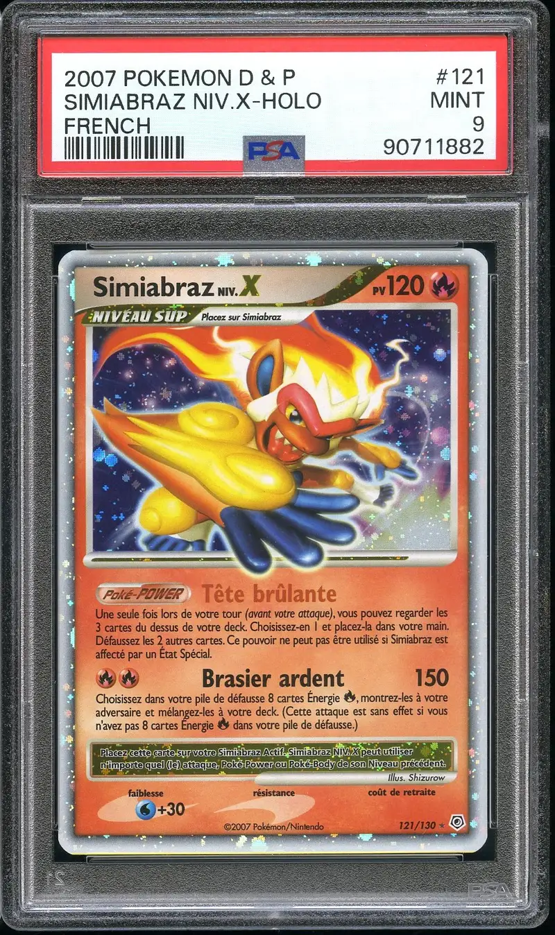 PSA 9 Simiabraz Niv. X