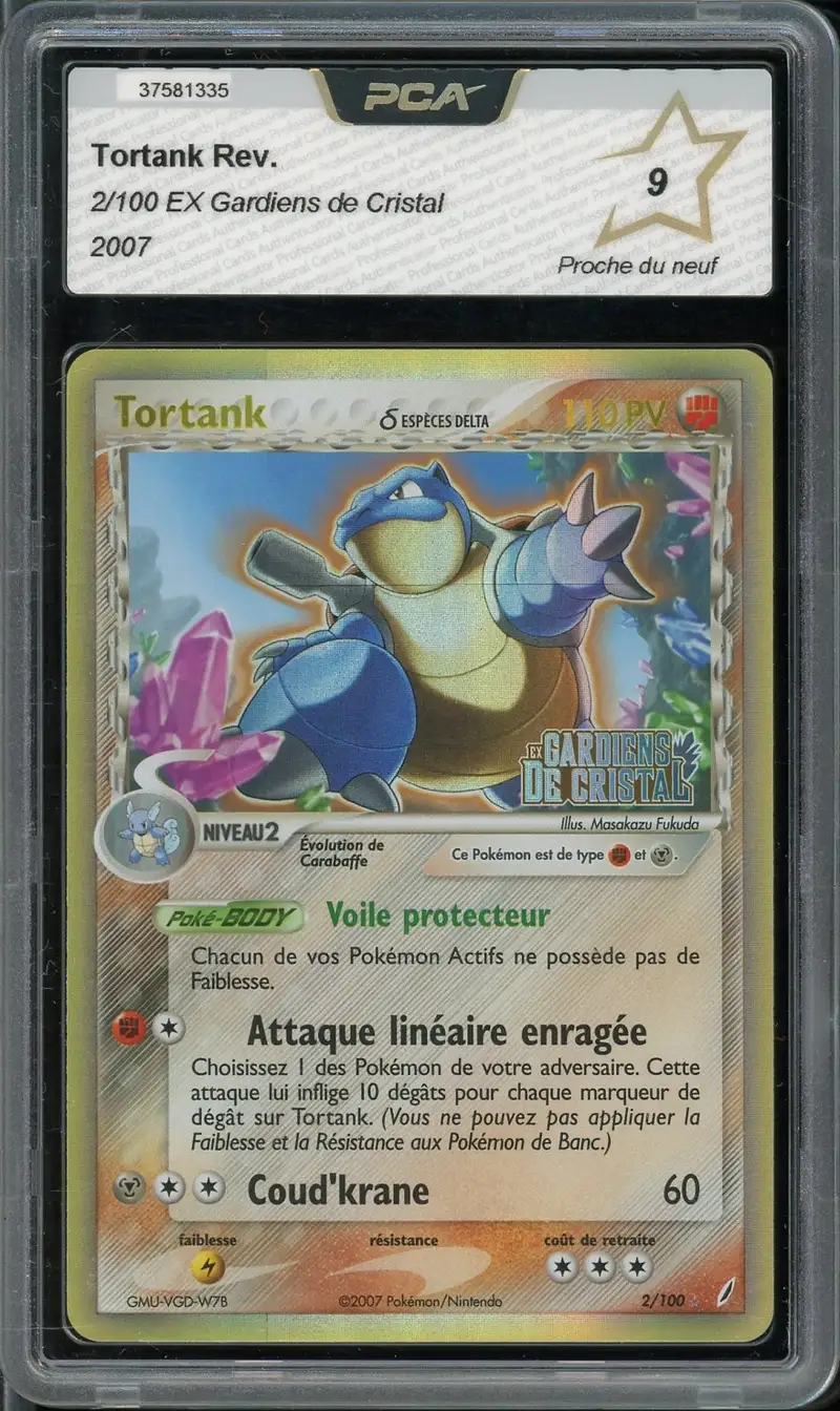 PCA 9 Tortank δ Espèces Delta Holo Reverse