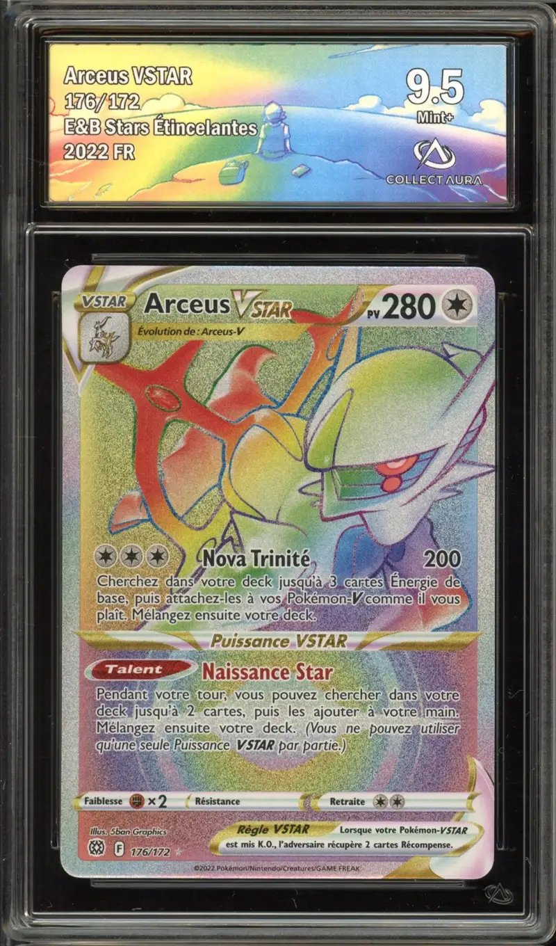 CA 9.5 Arceus VStar Rainbow