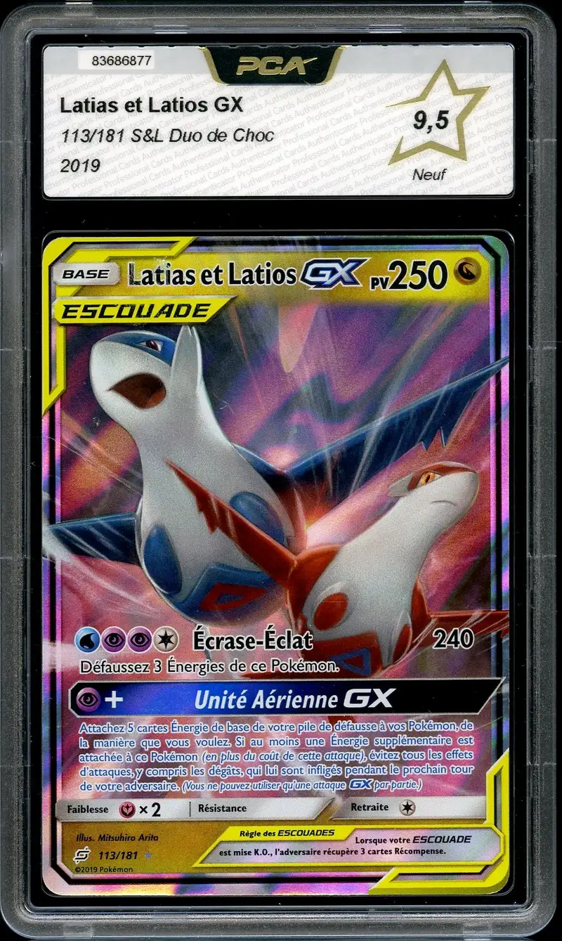 PCA 9.5 Latias et Latios Gx