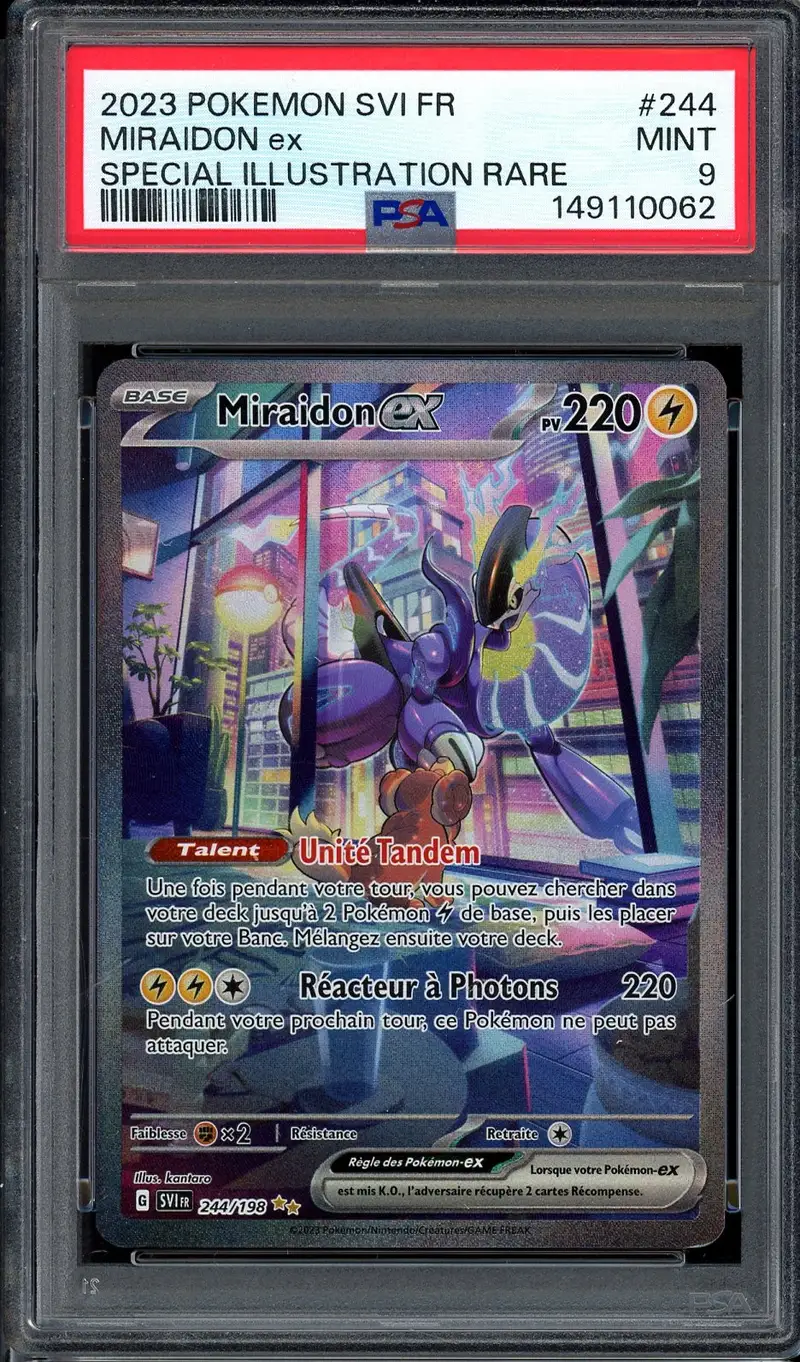 PSA 9 Miraidon Ex