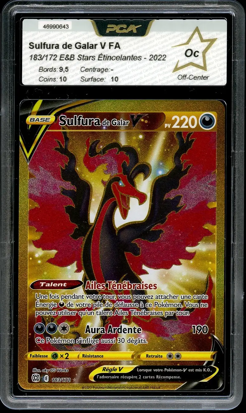 PCA 9.5 Sulfura de Galar V Gold