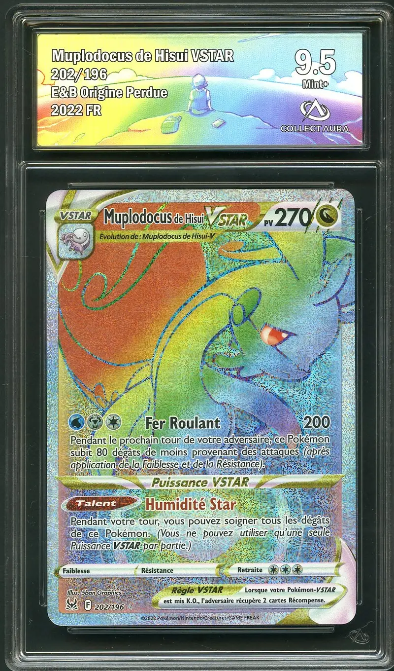 CA 9.5 Muplodocus de Hisui VStar Rainbow