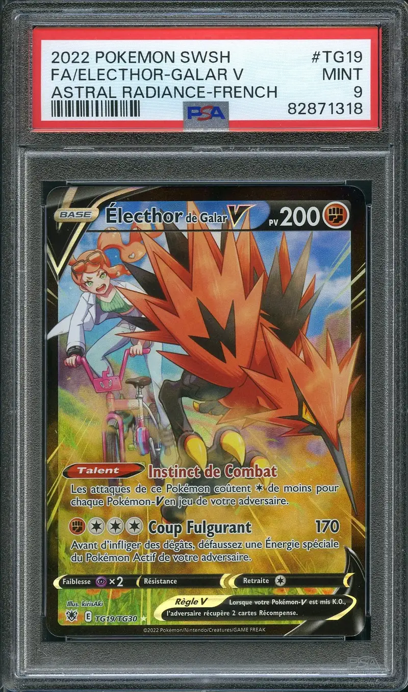 PSA 9 Electhor de Galar V