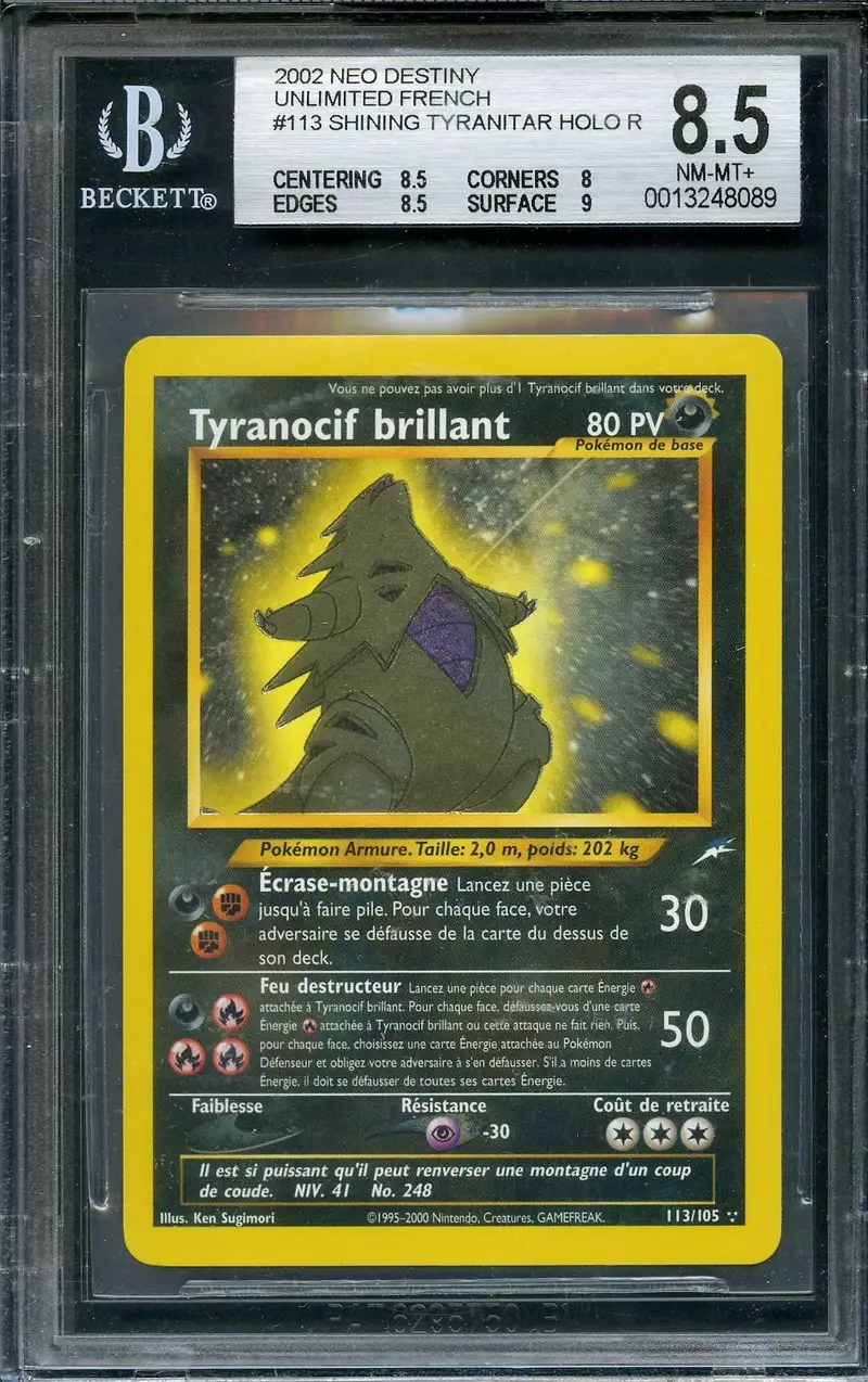 BGS 8.5 Tyranocif Brillant