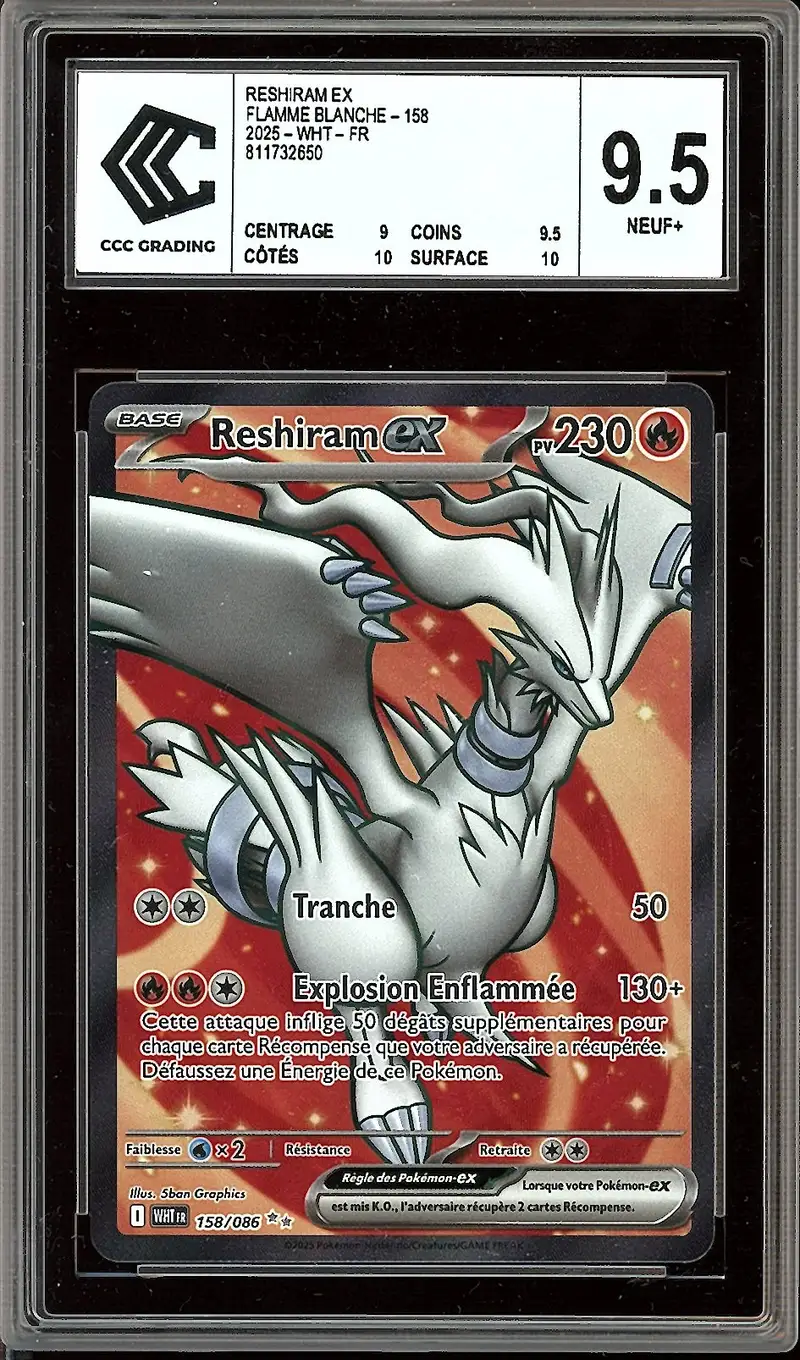 CCC 9.5 Reshiram Ex