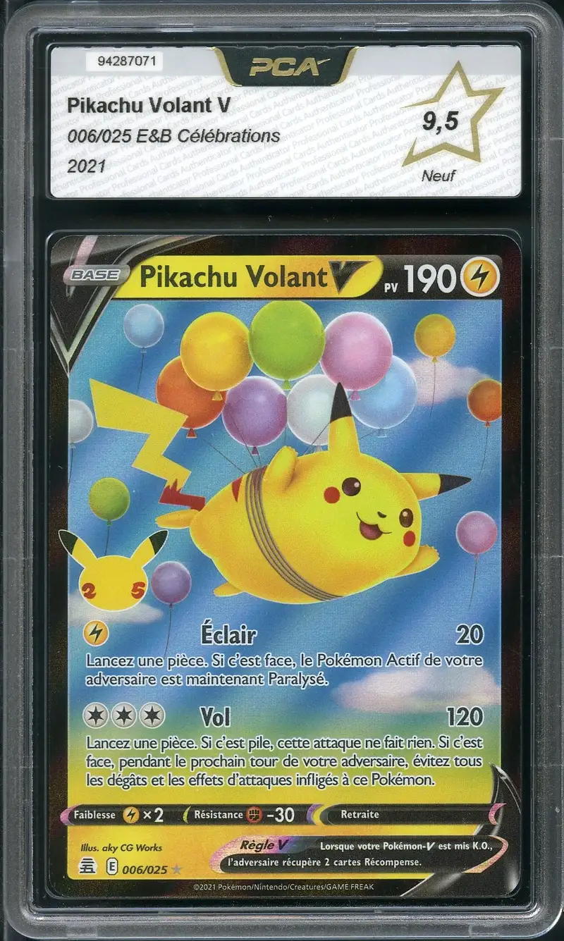 PCA 9.5 Pikachu Volant V