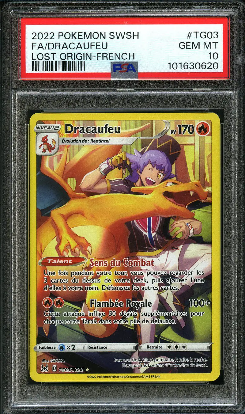 PSA 10 Dracaufeu