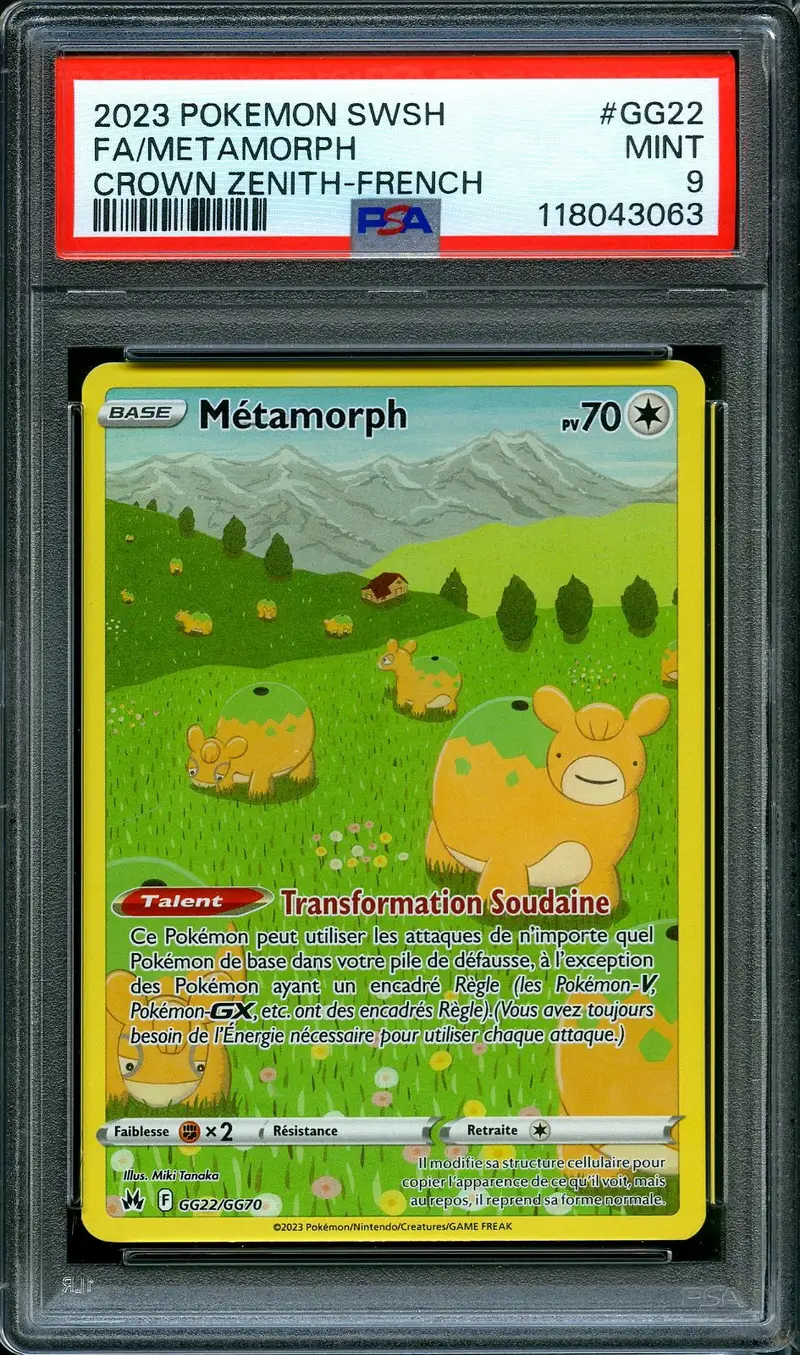 PSA 9 Métamorph