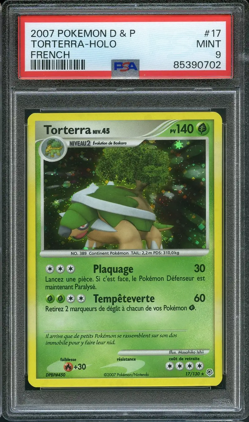 PSA 9 Torterra Holo