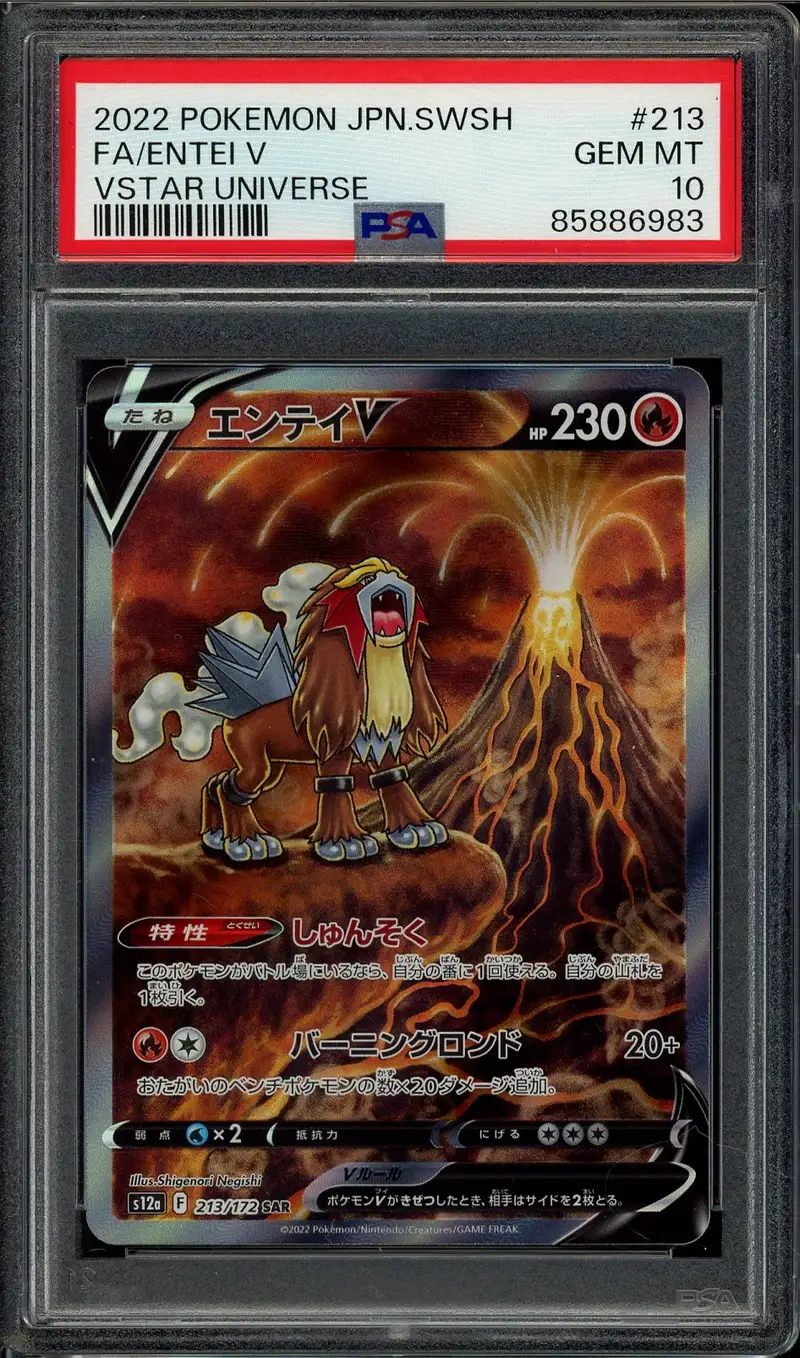 PSA 10 Entei V