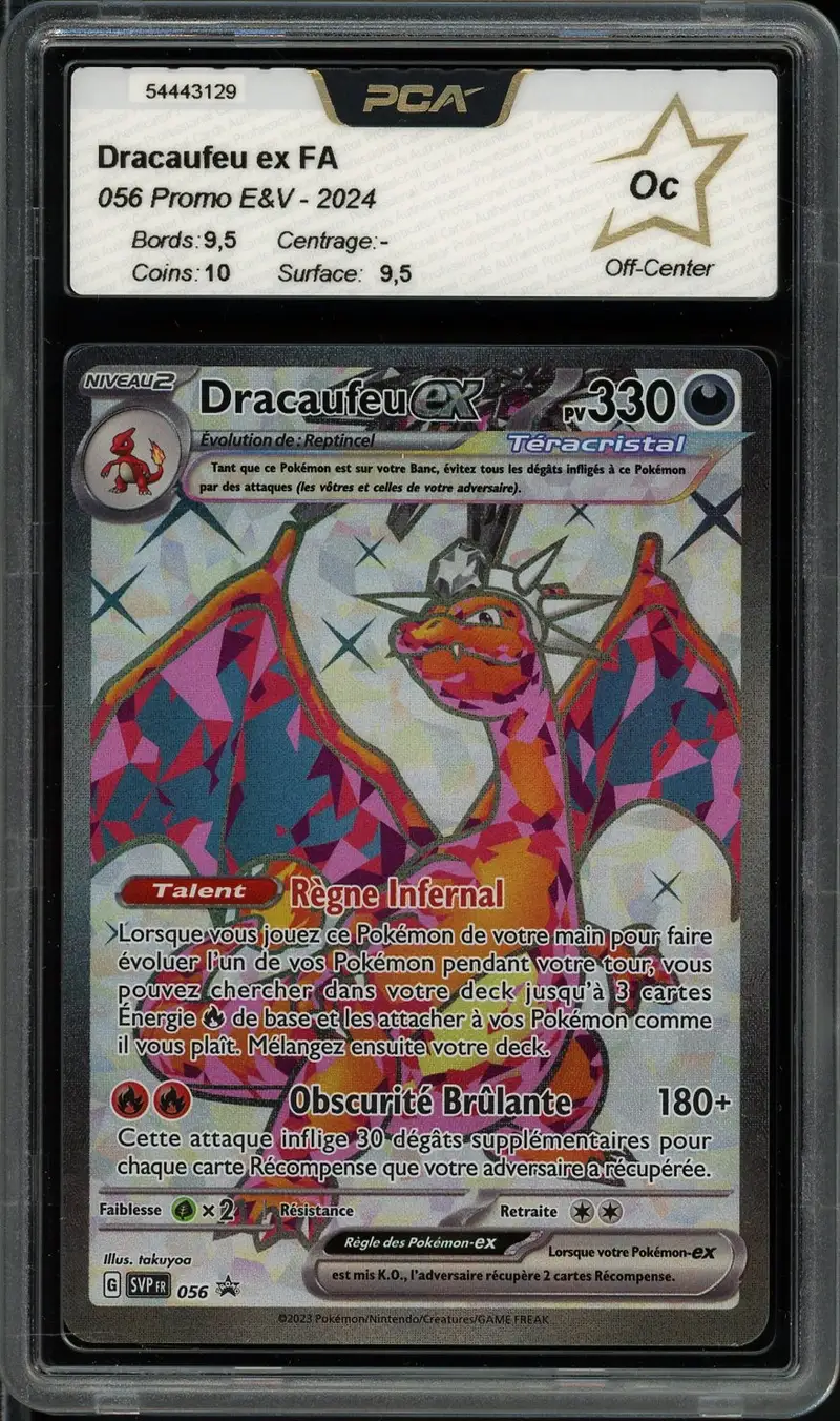 PCA 9.5 Dracaufeu Ex