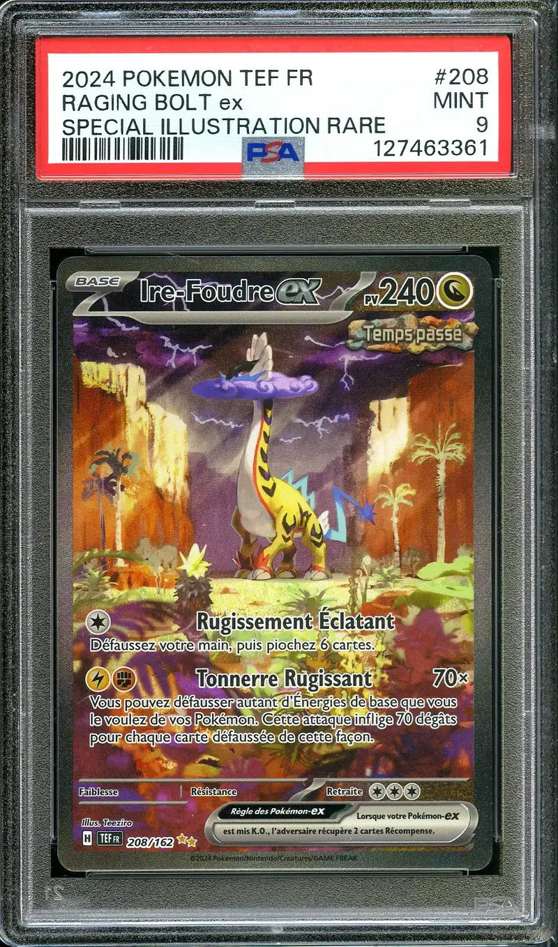 PSA 9 Ire-Foudre Ex