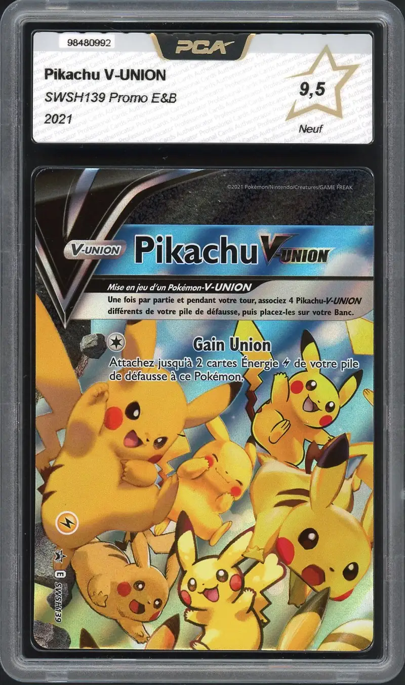 PCA 9.5 Pikachu V Union