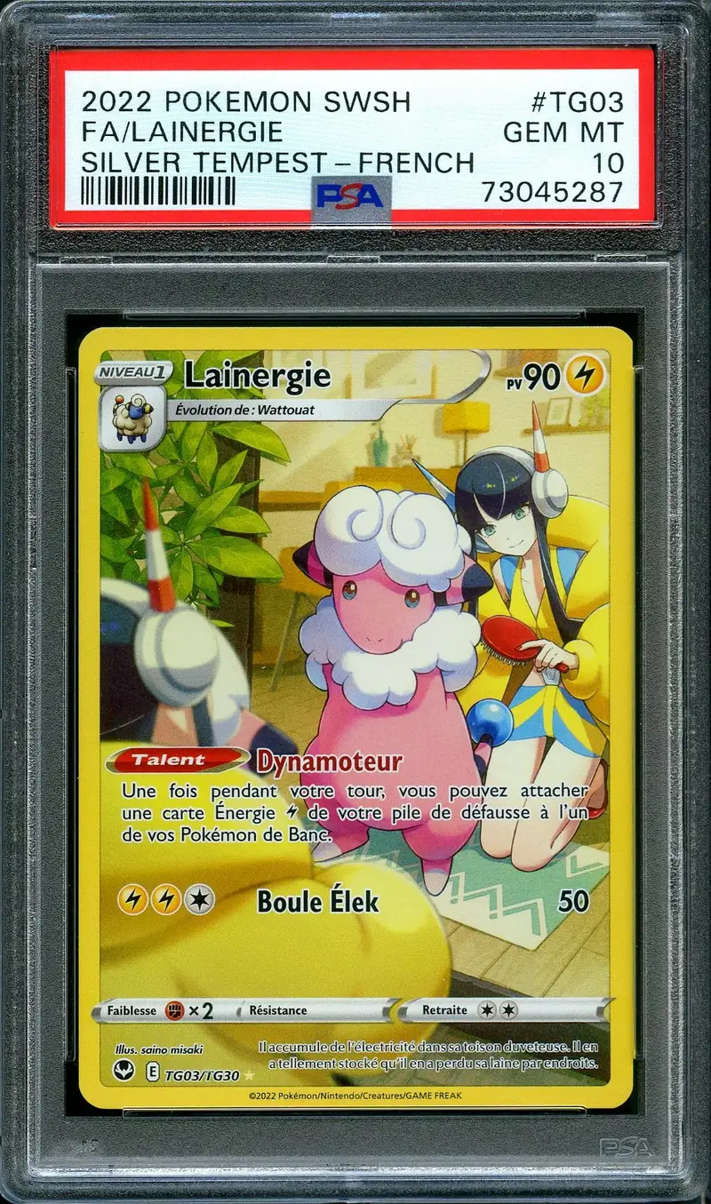 PSA 10 Lainergie