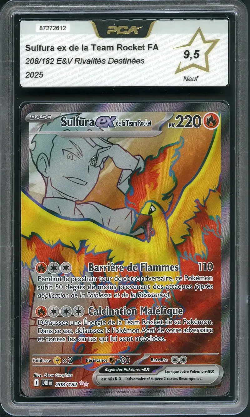 PCA 9.5 Sulfura Ex de la Team Rocket