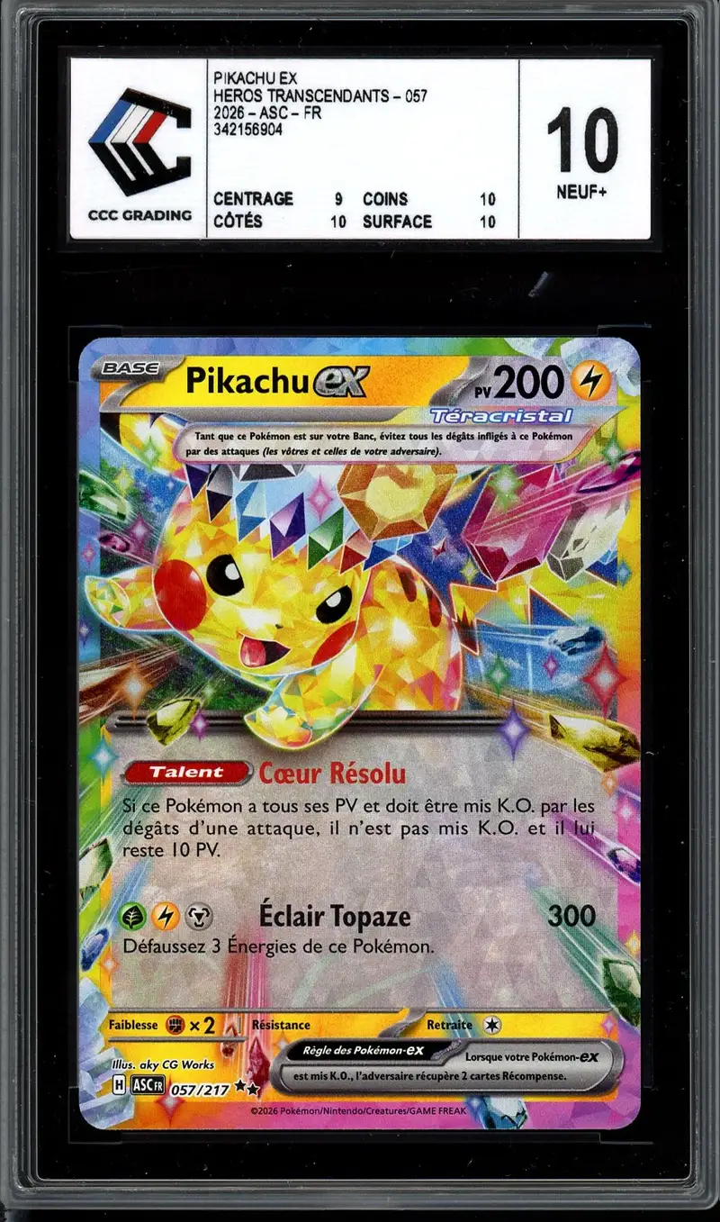 CCC 10 Pikachu Ex