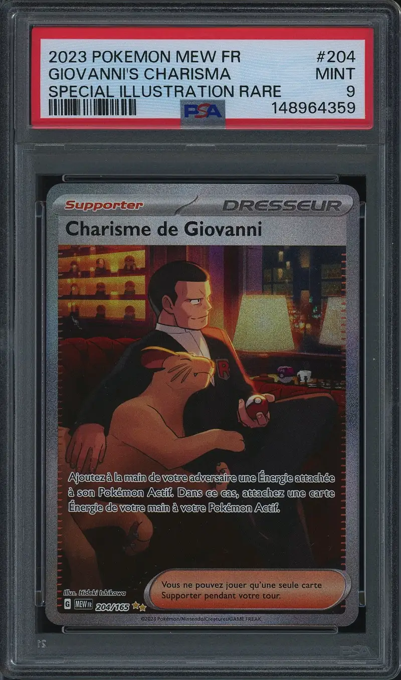 PSA 9 Charisme de Giovanni