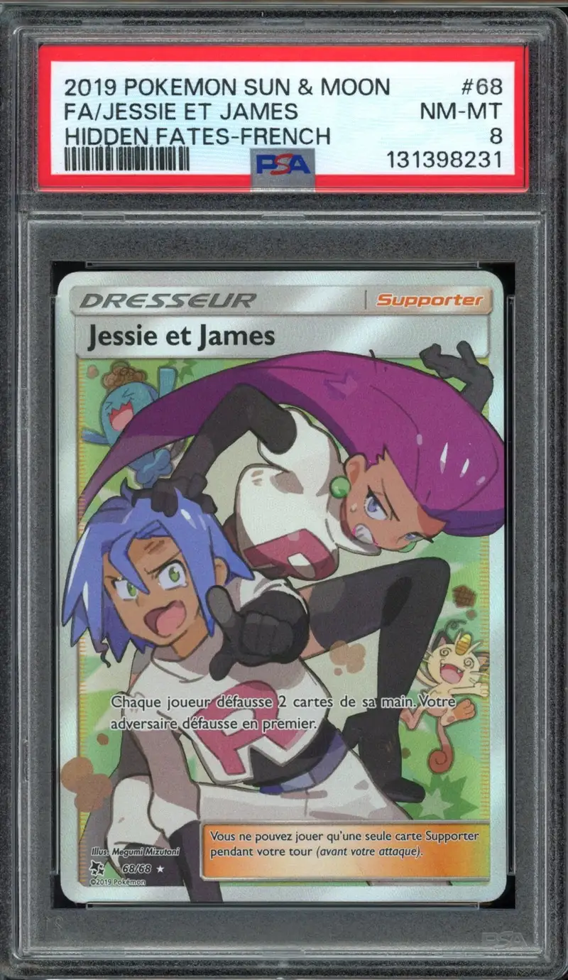 PSA 8 Jessie et James