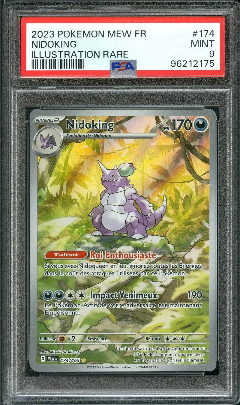 PSA 9 Nidoking