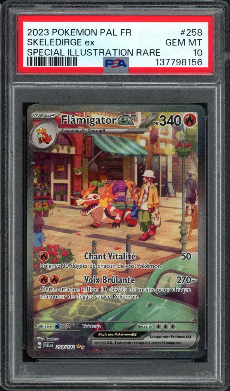PSA 10 Flâmigator Ex