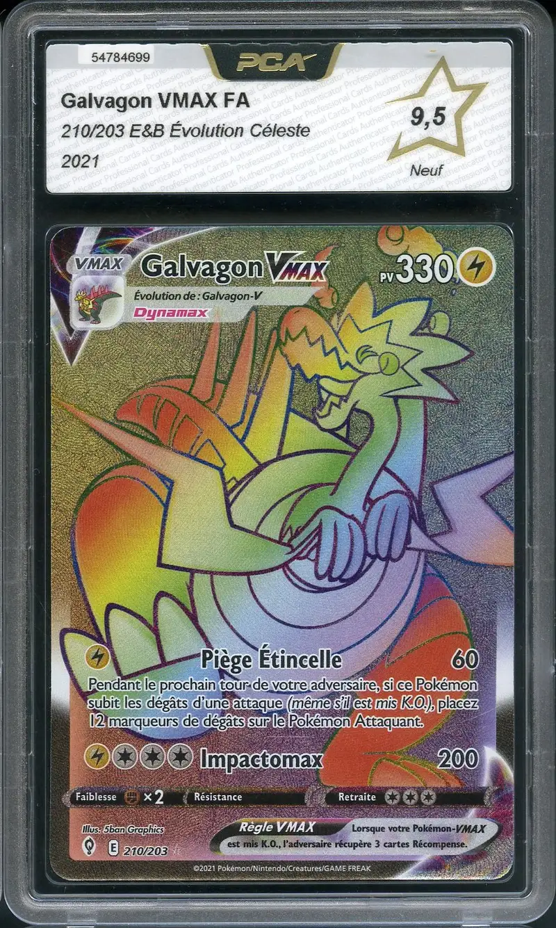PCA 9.5 Galvagon VMax Rainbow