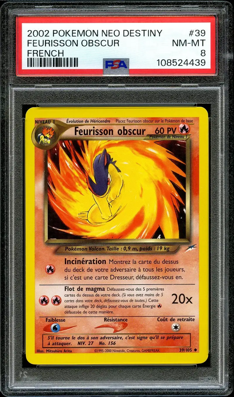 PSA 8 Feurisson Obscur