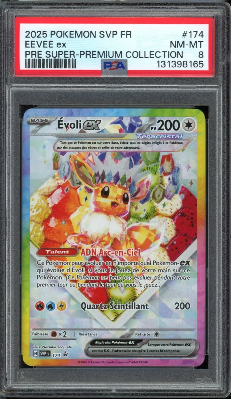 PSA 8 Evoli Ex