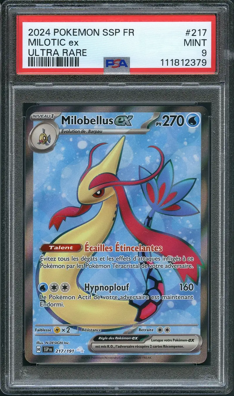 PSA 9 Milobellus Ex