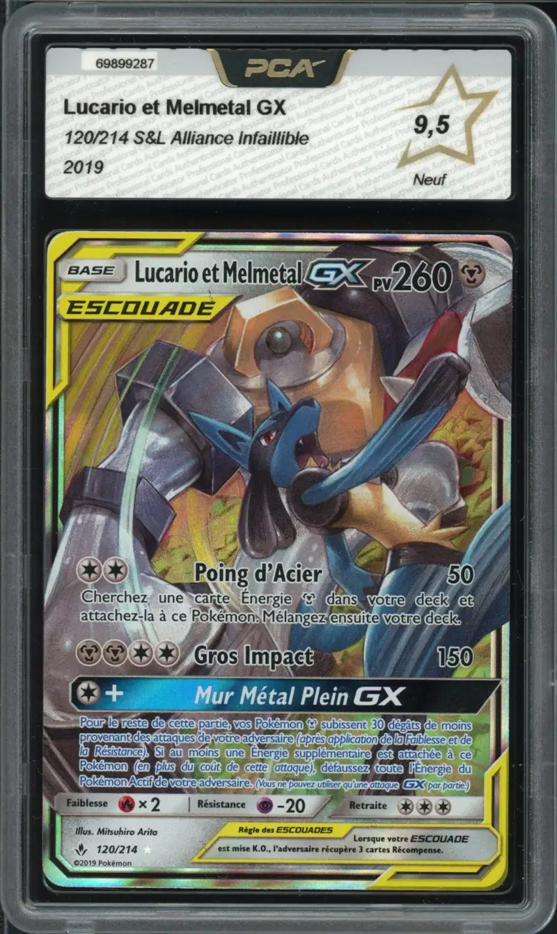 PCA 9.5 Lucario et Melmetal Gx