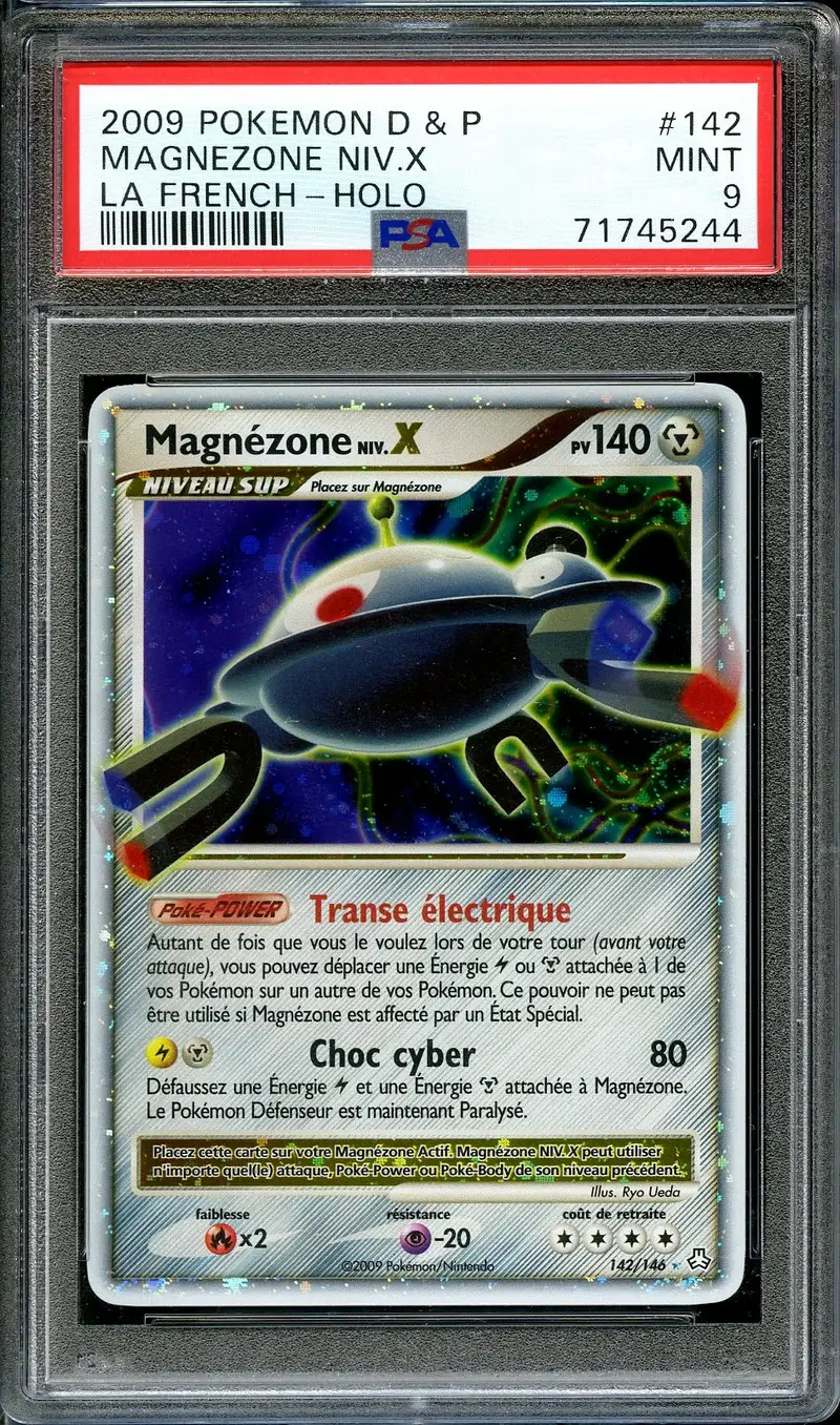 PSA 9 Magnézone Niv. X