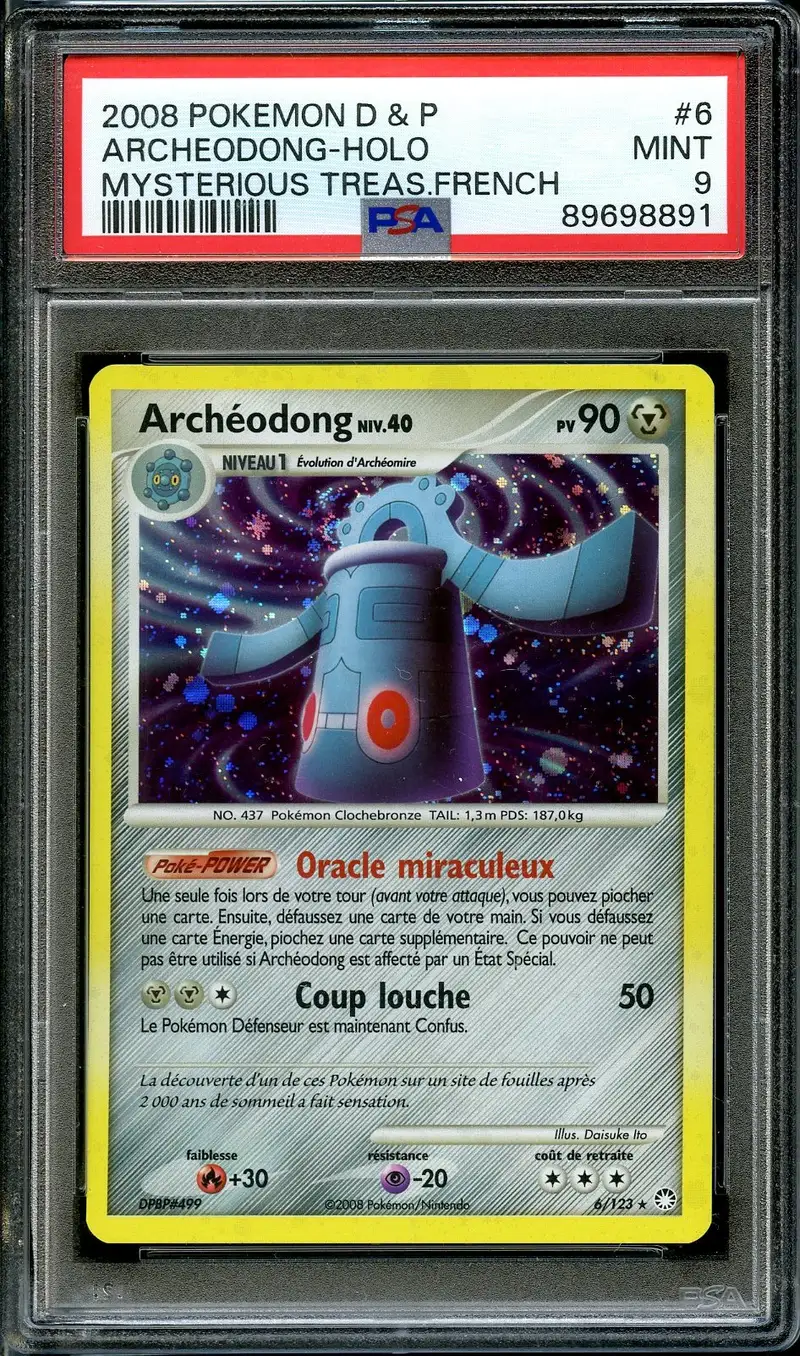 PSA 9 Archéodong Holo