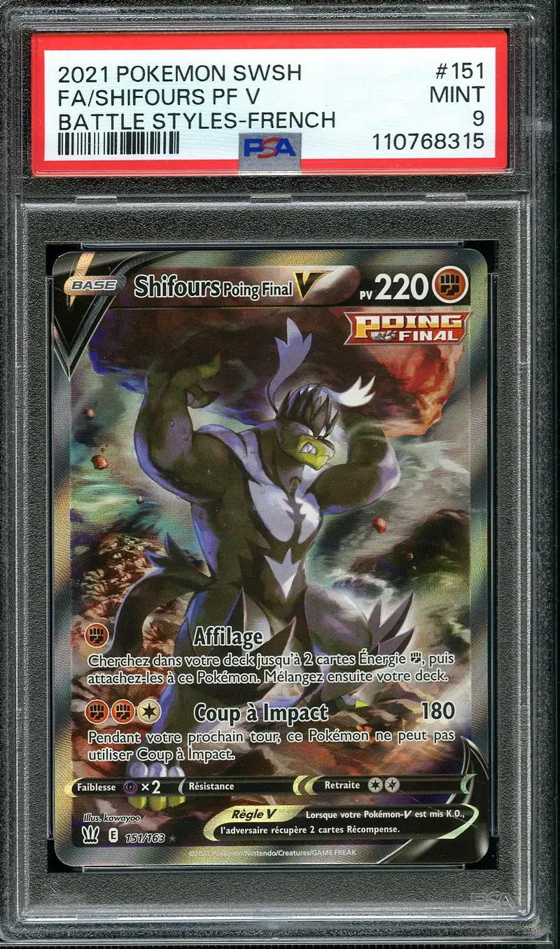 PSA 9 Shifours Poing Final V