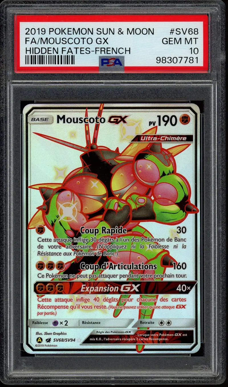 PSA 10 Mouscoto Gx