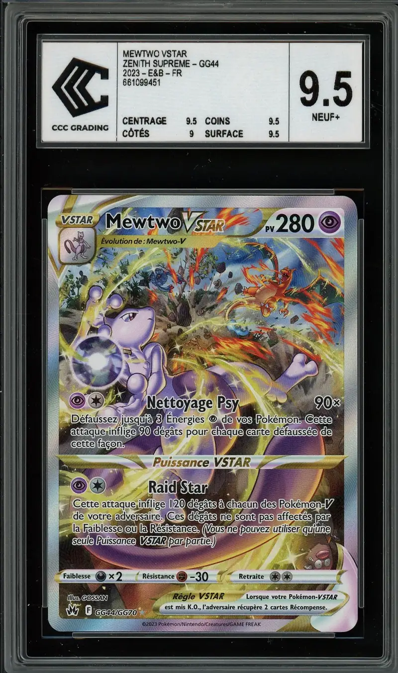 CCC 9.5 Mewtwo VStar