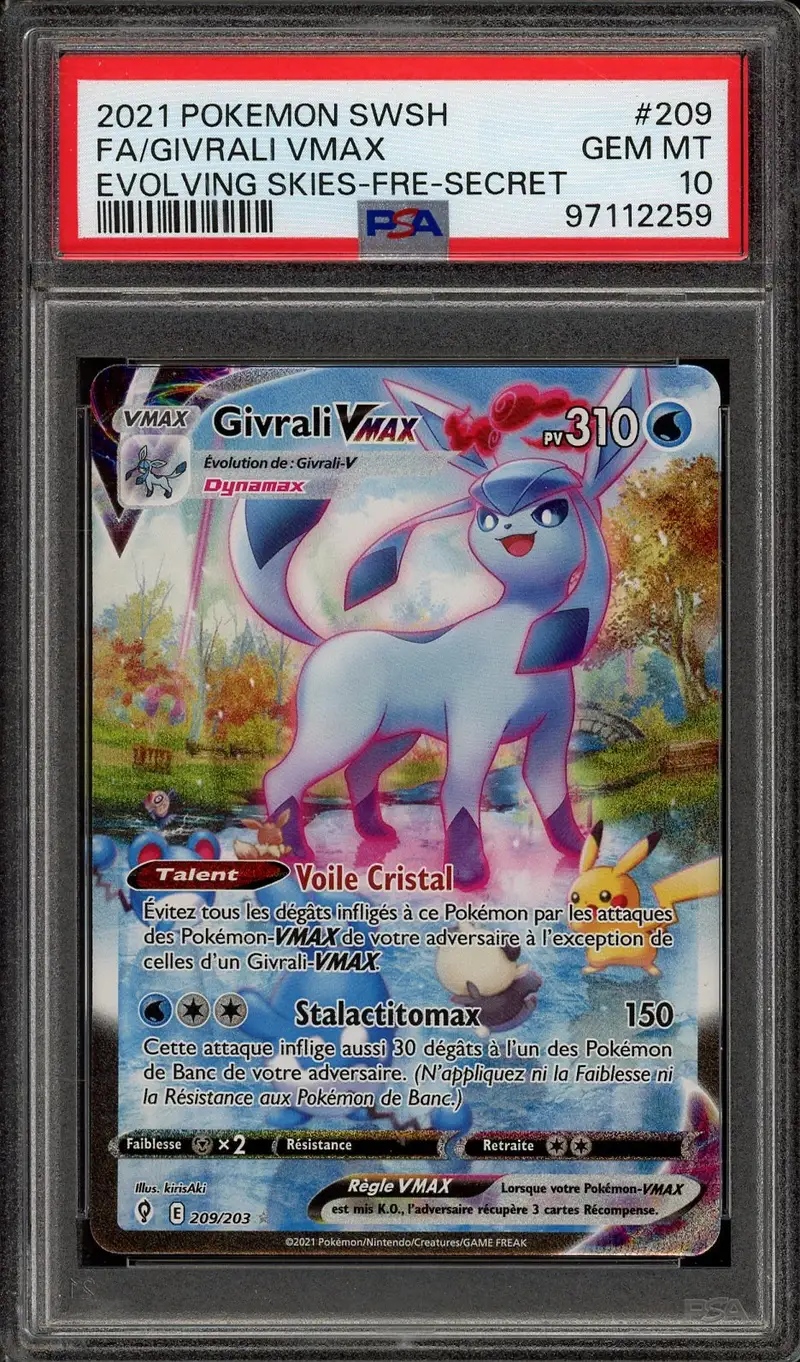 PSA 10 Givrali VMax