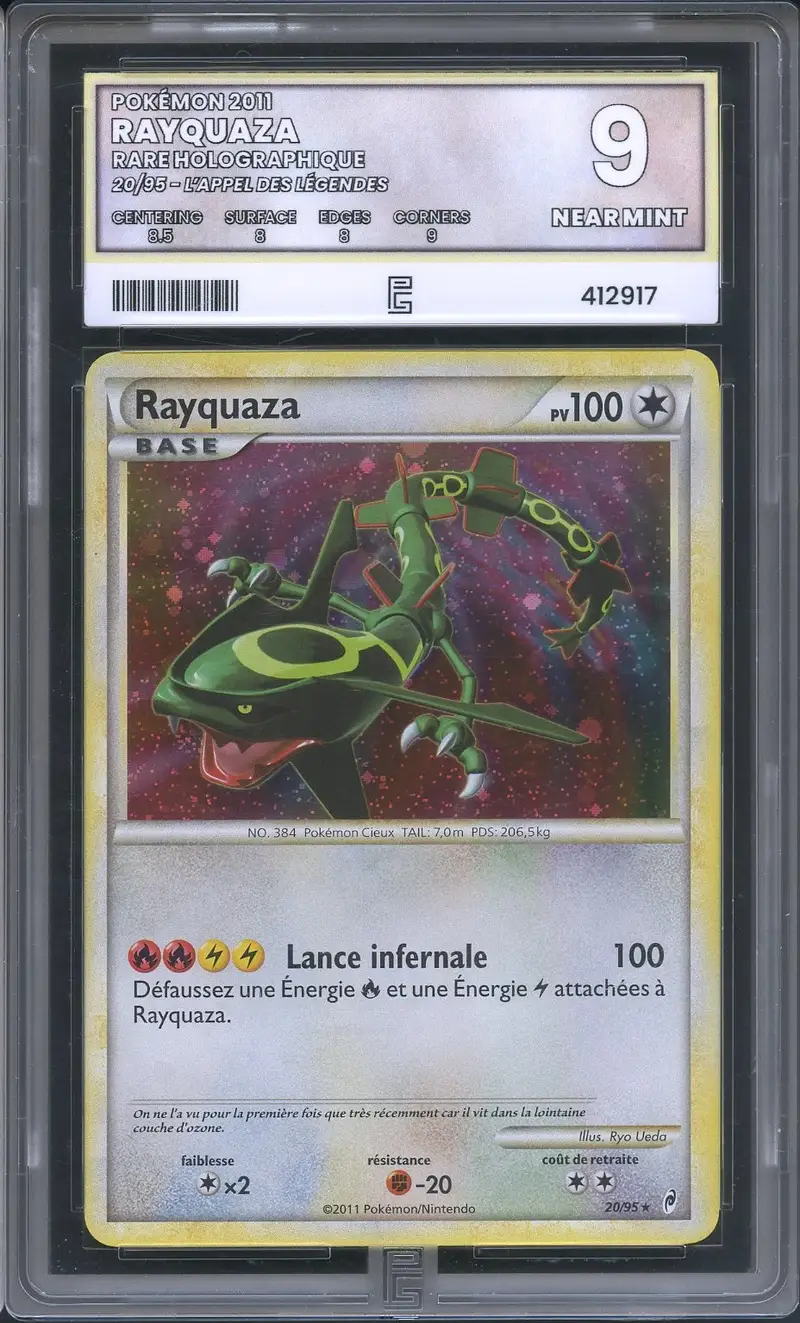 PG 9 Rayquaza Holo