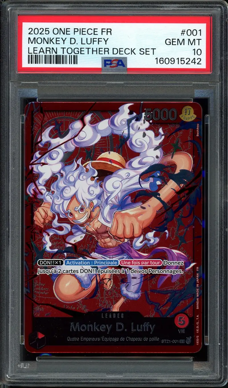 PSA 10 Monkey D. Luffy