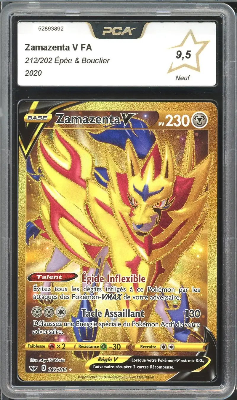 PCA 9.5 Zamazenta V Gold