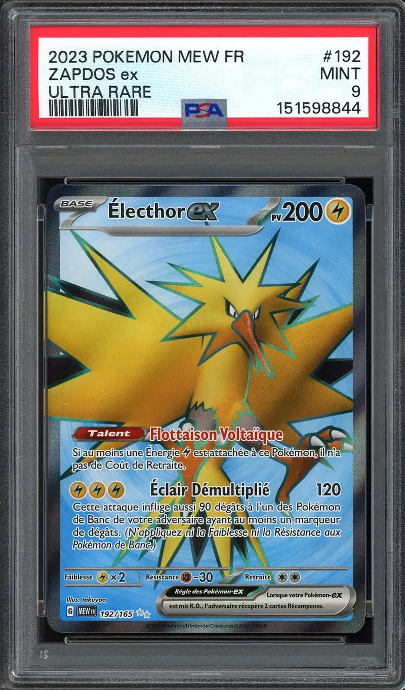 PSA 9 Electhor Ex