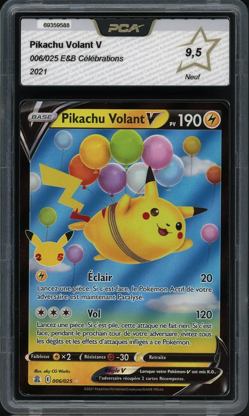 PCA 9.5 Pikachu Volant V